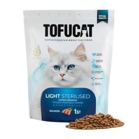 TofuCat Sterilised Somonlu Kısırlaştırılmış 1.5 kg Kedi Maması