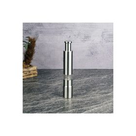 Tohana 15x2.5 cm Gri Basmalı Karabiber Değirmeni
