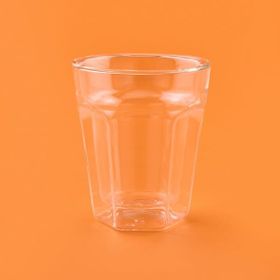Tohana 250 ml Şeffaf Çift Cidarlı Cam Bardak