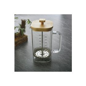 Tohana THN68114 Bambu Kapaklı Kare French Press