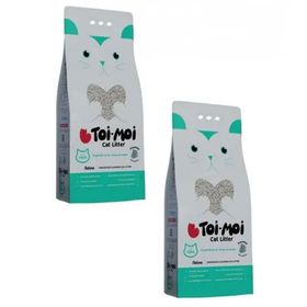 Toi Moi 2x10 kg Natura Cream Kokusuz Sodyum Bentonit Kedi Kumu