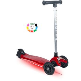 Tois ColorWase Kırmızı 3 Tekerlekli LED Işıklı Scooter