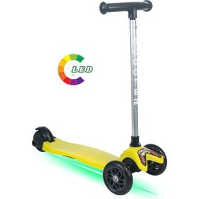 Tois ColorWase Sarı 3 Tekerlekli LED Işıklı Scooter