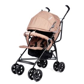 TOİS Kahverengi Baby Atlas Tam Yatar Baston Bebek Arabası