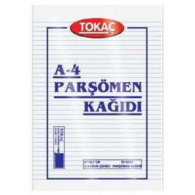 Tokaç A4 Çizgili 50'li Parşömen Kağıdı