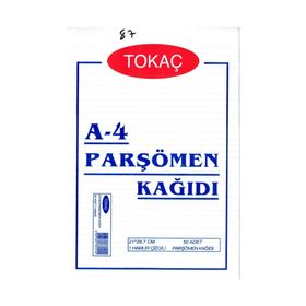 Tokaç Çizgili 50'li Paket Parşömen Kağıdı