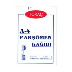 Tokaç Çizgili 50'li Paket Parşömen Kağıdı