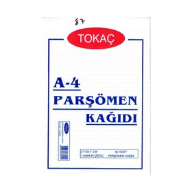Tokaç Çizgili 50'li Paket Parşömen Kağıdı