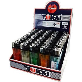 Tokai 50'li Doldurulabilir Taşlı Çakmak