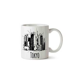 Tokyo City Skyline Cool Japan Souvenir Baskılı Kupa
