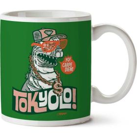 Tokyolo Yo Carpe Diem Godzilla Baskılı Kupa