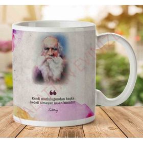 Tolstoy Kötü İnsan Baskılı Kupa
