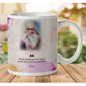 Tolstoy Kötü İnsan Baskılı Kupa
