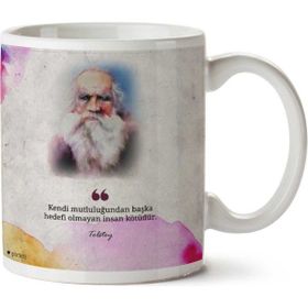 Tolstoy Kötü İnsan Baskılı Kupa