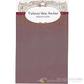 Tolstoy’dan Anılar - Maxim Gorky