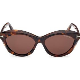 Tom Ford FT1111 52E Kahverengi Kadın Güneş Gözlüğü