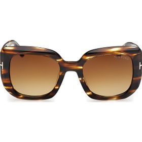 Tom Ford FT1220 55F Kahverengi Kadın Güneş Gözlüğü