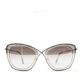 Tom Ford TF 0605 47G 53 Metal Gri Kadın Güneş Gözlüğü