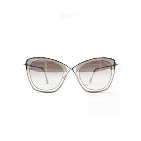 Tom Ford TF 0605 47G 53 Metal Gri Kadın Güneş Gözlüğü