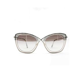 Tom Ford TF 0605 47G 53 Metal Gri Kadın Güneş Gözlüğü