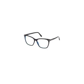 Tom Ford TF 5762B 001 55 Kare Siyah Kemik Mavi Işık Korumalı Kadın Gözlük