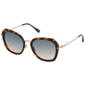 Tom Ford TF0792 55P 54 Kahverengi Kadın Güneş Gözlüğü