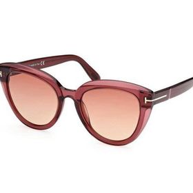 Tom Ford TF0938 69T 53 Bordo Şeffaf Kadın Güneş Gözlüğü