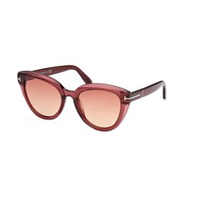 Tom Ford TF0938 69T 53 Bordo Şeffaf Kadın Güneş Gözlüğü