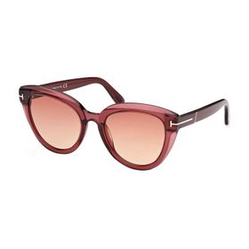 Tom Ford TF0938 69T 53 Bordo Şeffaf Kadın Güneş Gözlüğü
