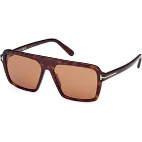 Tom Ford TF1176 52E 56 Kahverengi Unisex Güneş Gözlüğü
