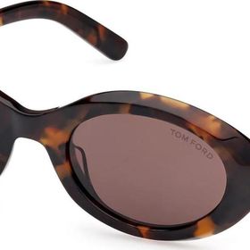 Tom Ford TF1186S 52E 51 Kahverengi Kadın Güneş Gözlüğü