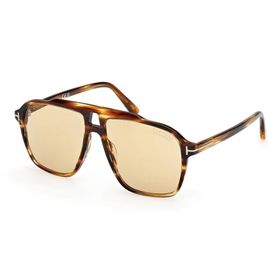 Tom Ford TF1209 56E 56 Kahverengi Unisex Güneş Gözlüğü