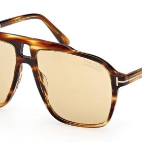 Tom Ford TF1209 56E 56 Kahverengi Unisex Güneş Gözlüğü