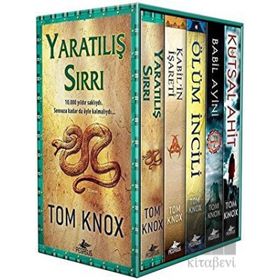 Tom Knox Macera Gerilim Serisi Kutulu Özel Set 5 Kitap Pegasus Yayınları