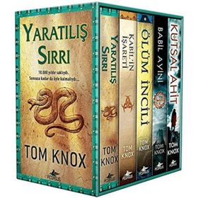 Tom Knox Macera Gerilim Serisi Kutulu Özel Set 5 Kitap Pegasus Yayınları