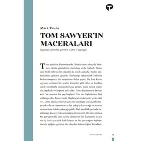 TOM SAWYER´IN MACERALARI - MARK TWAIN (ISBN:9789758778492)