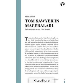 TOM SAWYER´IN MACERALARI - MARK TWAIN (ISBN:9789758778492)