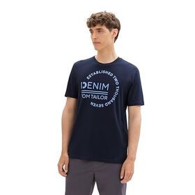 Tom Tailor 10302 Denim Koyu Mavi Erkek T-shirt
