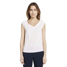Tom Tailor 10315 Whisper White Kadın Bluz
