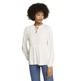 Tom Tailor 10315 Whisper White Kadın Bluz