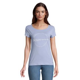 Tom Tailor 1031977 Mavi Kadın T-Shirt