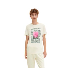 Tom Tailor 1033025 Açık Bej Erkek T-Shirt