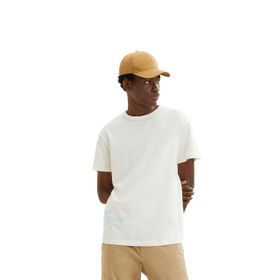 Tom Tailor 1033025 Açık Bej Erkek T-Shirt