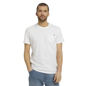 Tom Tailor 10332 Açık Beyaz Erkek T-Shirt