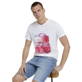 Tom Tailor 10332 Açık Beyaz Erkek T-Shirt