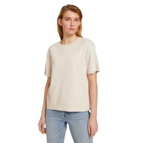 Tom Tailor 10336 Açık Cashew Bej Kadın T-Shirt