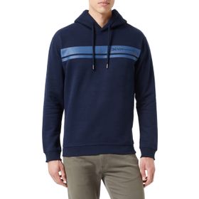 Tom Tailor 1034360 Gök Mavisi Erkek Baskılı Sweatshirt