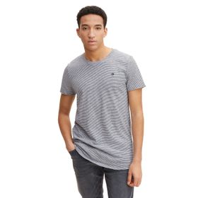 Tom Tailor 10435 Koyu Mavi Şerit Erkek T-shirt