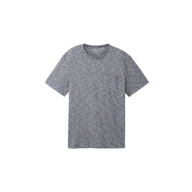 Tom Tailor 10435 Koyu Mavi Şerit Erkek T-shirt