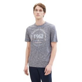 Tom Tailor 10435 Koyu Mavi Şerit Erkek T-shirt